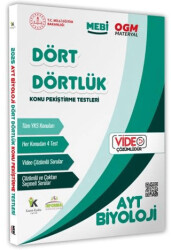 2025 YKS-AYT MEBİ-OGM Dört Dörtlük Biyoloji Pekiştirme Testi Soru Bankası Video Çözümlü - 1