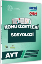 2025 YKS - AYT MEBİ - OGM Sosyoloji Pratik Konu Özet Kitabı - 1
