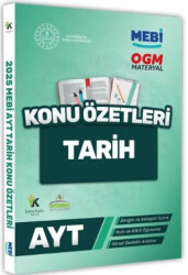 2025 YKS - AYT MEBİ - OGM Tarih Pratik Konu Özet Kitabı - 1