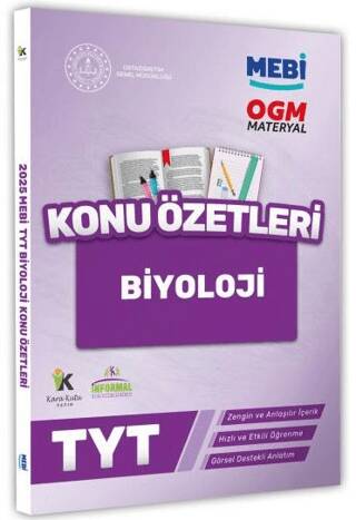 2025 YKS-TYT MEBİ-OGM Biyoloji Pratik Konu Özet Kitabı Görsel Destekli - 1