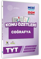 2025 YKS-TYT MEBİ-OGM Coğrafya Pratik Konu Özet Kitabı Görsel Destekli - 1