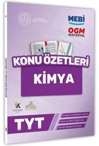 2025 YKS-TYT MEBİ-OGM Kimya Pratik Konu Özet Kitabı Görsel Destekli - 1