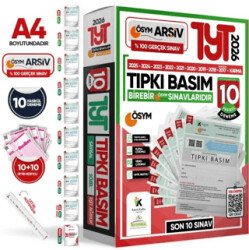2026 YKS TYT ÖSYM Çıkmış Soru Tıpkı Basım 10lu Deneme Paketi Türkiye Geneli Video ve Dijital Çözümlü - İnformal Yayınları