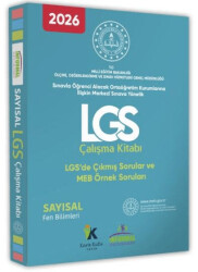 2026 8. Sınıf MEB Örnek Soruları LGS Fen Bilimleri Çalışma Kitabı - Karakutu Yayın