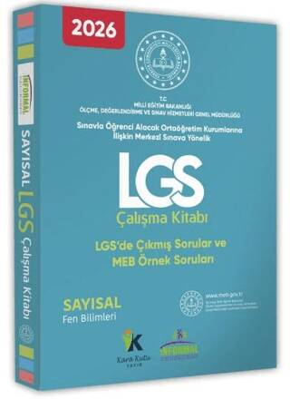 2026 8. Sınıf MEB Örnek Soruları LGS Fen Bilimleri Çalışma Kitabı - 1