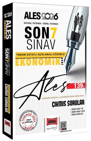 2026 ALES Sayısal-Sözel Yetenek Son 7 Sınav Çıkmış Sorular Ekonomik Baskı - 1