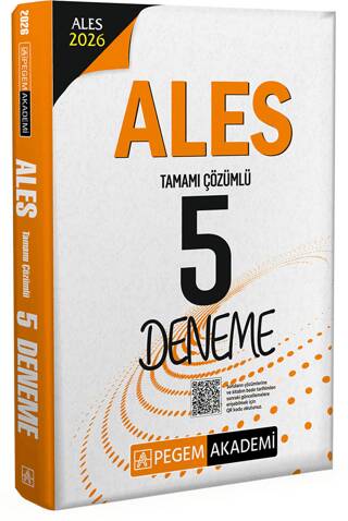 2026 ALES Tamamı Çözümlü 5 Deneme - 1