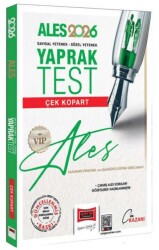 2026 ALES VIP Sayısal-Sözel Yetenek Çek Kopart Yaprak Test - 1