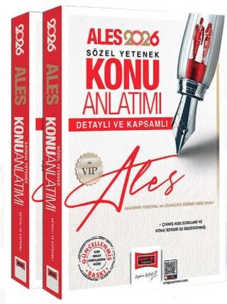 2026 ALES VIP Sayısal-Sözel Yetenek Detaylı ve Kapsamlı Konu Anlatımı 2 Cilt - 1