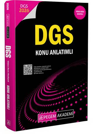 2026 DGS Konu Anlatımlı - 1