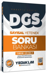 2026 DGS Prestij Serisi Sayısal Yetenek Tamamı Çözümlü Soru Bankası - Yediiklim Yayınları