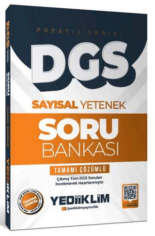 2026 DGS Prestij Serisi Sayısal Yetenek Tamamı Çözümlü Soru Bankası - 1