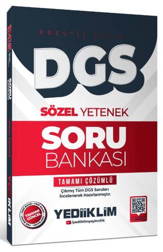 2026 DGS Prestij Serisi Sözel Yetenek Tamamı Çözümlü Soru Bankası - 1