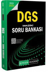 2026 DGS Tamamı Çözümlü Soru Bankası - Pegem Akademi Yayıncılık