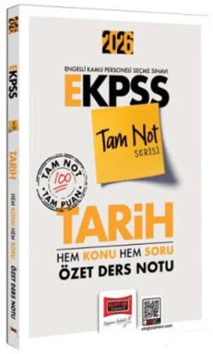 2026 E-KPSS Tam Not Serisi Tarih Hem Konu Hem Soru Özet Ders Notu - 1