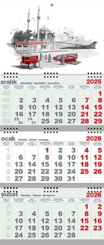 2026 Gemici Takvim - Ortaköy - 1