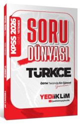 2026 Genel Yetenek Türkçe Soru Dünyası - Yediiklim Yayınları