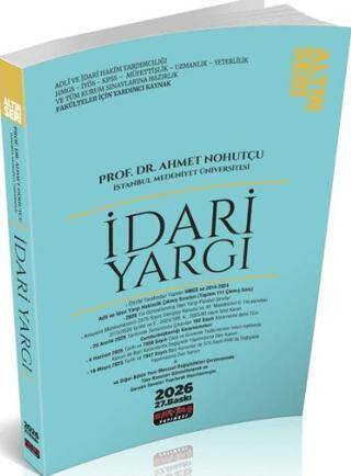 2026 İdari Yargı Konu Anlatımı - 1