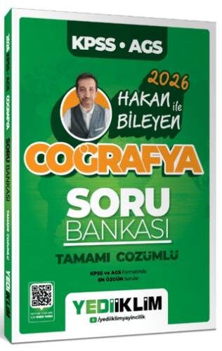2026 KPSS AGS Coğrafya Tamamı Çözümlü Soru Bankası - 1