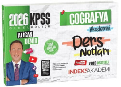 2026 KPSS Coğrafya Akademisi Video Ders Notları - 1