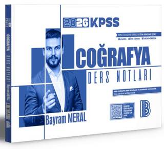 2026 KPSS Coğrafya Ders Notları - 1