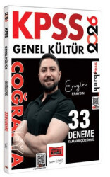 2026 KPSS Genel Kültür Coğrafya Tamamı Çözümlü 33 Deneme - Yargı Yayınevi