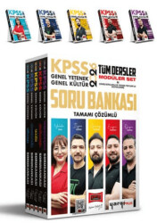 2026 KPSS Genel Yetenek Genel Kültür Tüm Dersler Tamamı Çözümlü Modüler Soru Bankası Seti 5 Kitap - 1