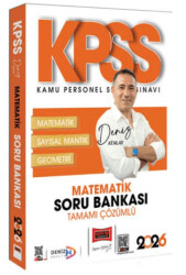 2026 KPSS Genel Yetenek Tamamı Çözümlü Matematik Soru Bankası - 1