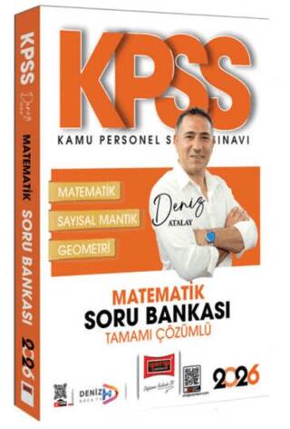 2026 KPSS Genel Yetenek Tamamı Çözümlü Matematik Soru Bankası - 1