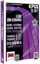 2026 KPSS GK-GY Lise Ön Lisans Tüm Dersler Fasikül Fasikül Tamamı Çözümlü 10 Deneme - 1