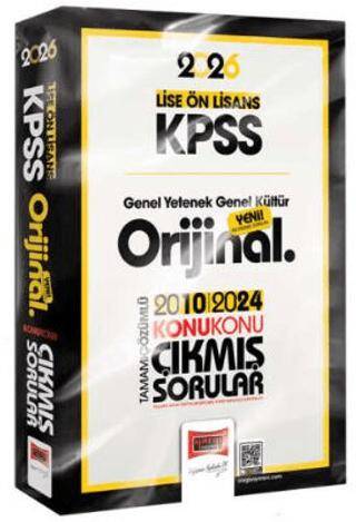 2026 KPSS Lise-Ön Lisans GK-GY Orijinal 2010-2024 Konu Konu Çıkmış Sorular - 1
