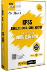 2026 KPSS Ön Lisans Soru Bankası Genel Yetenek Genel Kültür Tamamı Video Çözümlü - 1