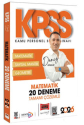 2026 KPSS Tamamı Çözümlü Matematik 20 Deneme - 1
