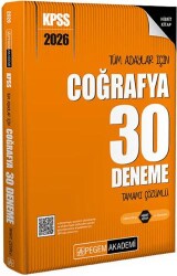 2026 KPSS Tüm Adaylar İçin Coğrafya 30 Deneme Tamamı Çözümlü - 1