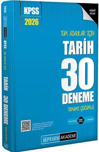2026 KPSS Tüm Adaylar İçin Tarih 30 Deneme Tamamı Çözümlü - 1