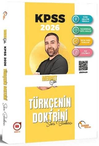 2026 KPSS Türkçenin Doktrini Soru Bankası Çözümlü - 1