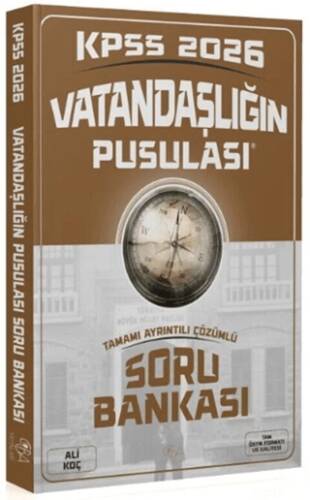2026 KPSS Vatandaşlığın Pusulası Soru Bankası - 1