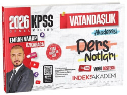 2026 KPSS Vatandaşlık Akademisi Video Ders Notları - 1