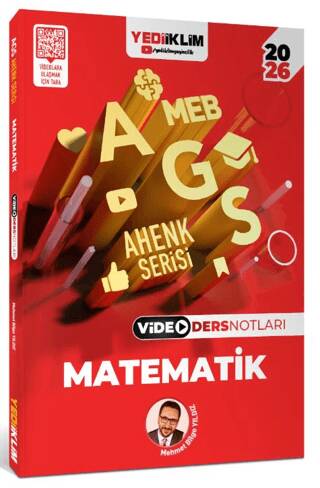 2026 MEB AGS Ahenk Serisi Matematik Video Ders Notları - 1