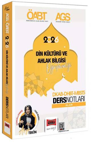 2026 MEB-AGS DKAB-DHBT-MBSTS Din Kültürü ve Ahlak Bilgisi Öğretmenliği Video Ders Notları - 1