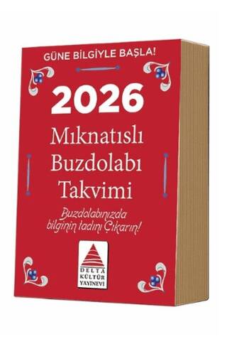 2026 Mıknatıslı Buzdolabı Takvimi - 1