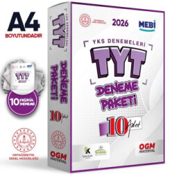 2026 ÖSYM YKS-TYT MEBİ OGM Deneme Paketi Güncel 10lu Fasikül SET Online Seri Deneme Paketi - Karakutu Yayın