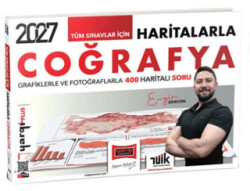 2026 Tüm Sınavlar İçin Haritalarla Coğrafya Grafiklerle ve Fotoğraflarla 400 Haritalı Soru - Yargı Yayınevi