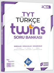 2026 TYT Twins Türkçe Soru Bankası - KR Akademi Yayınları