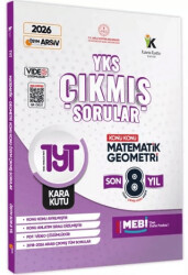 2026 YKS-TYT Matematik-Geometri Karakutu ÖSYM Çıkmış Soru Bankası Çözümlü Konu Konu Son 8 Yıl - Karakutu Yayın