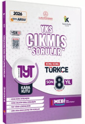 2026 YKS-TYT Türkçe Karakutu ÖSYM Çıkmış Soru Bankası Video-PDF Çözümlü Konu Konu Son 8 Yıl - Karakutu Yayın