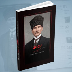 2027 Atatürk Ajandası - Kalpaklı - Mor Kelebek