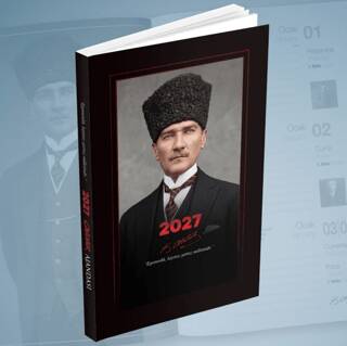2027 Atatürk Ajandası - Kalpaklı - 1