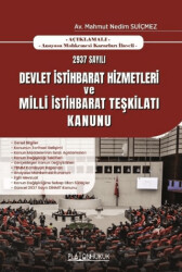 2937 Sayılı Devlet İstihbarat Hizmetleri ve Milli İstihbarat Teşkilatı Kanunu - Platon Hukuk