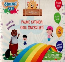 3 - 4 Yaş İçin Okul Öncesi Seti - Palme Yayınları